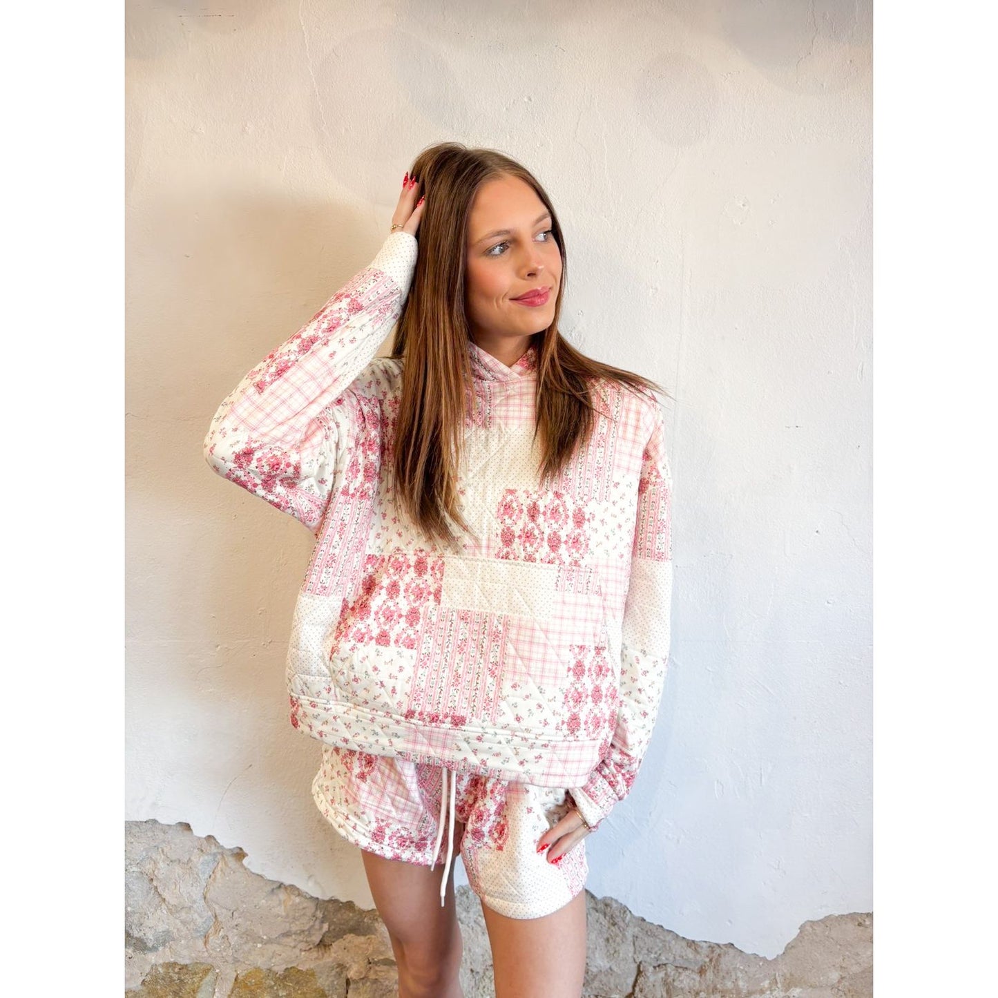 Pretty in Pink Patchwork Set