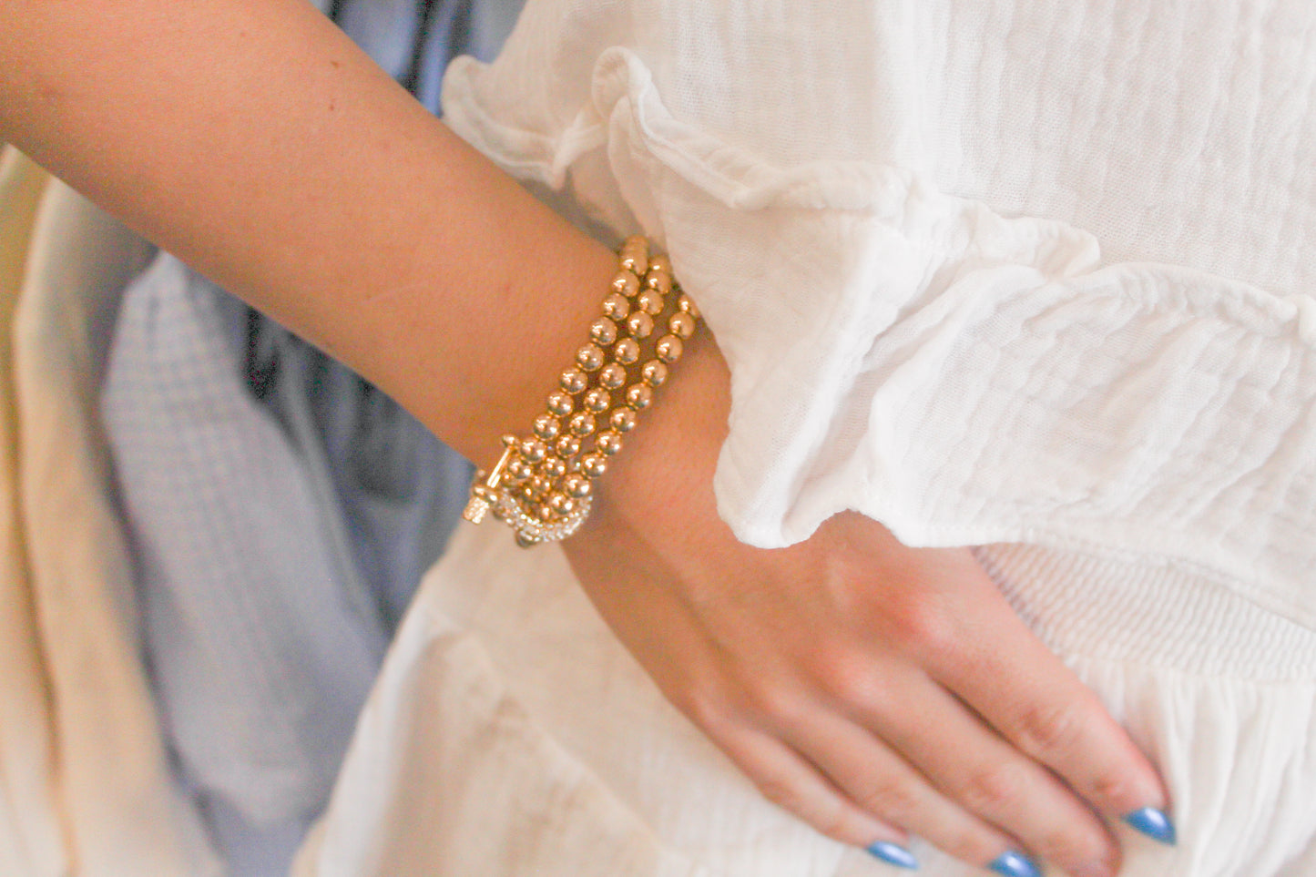 Golden Glow Bracelet Stack - Gold