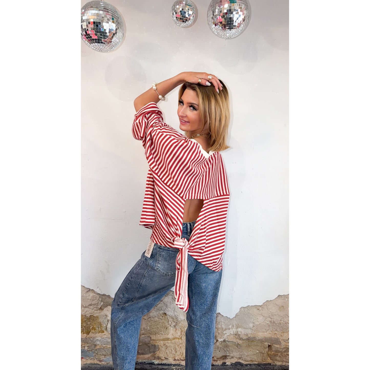 Bow Tied & Backless Tee