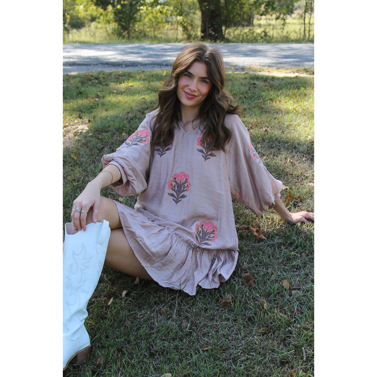 The Waverly Patch Dress