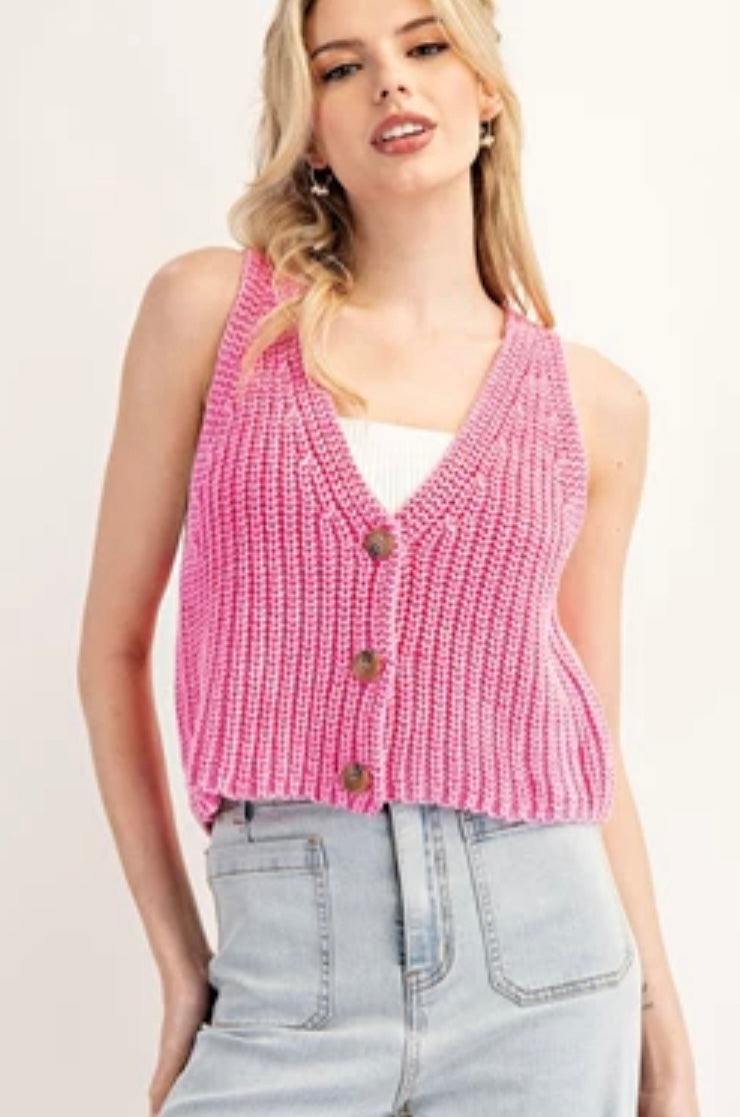 Hot Pink Vest