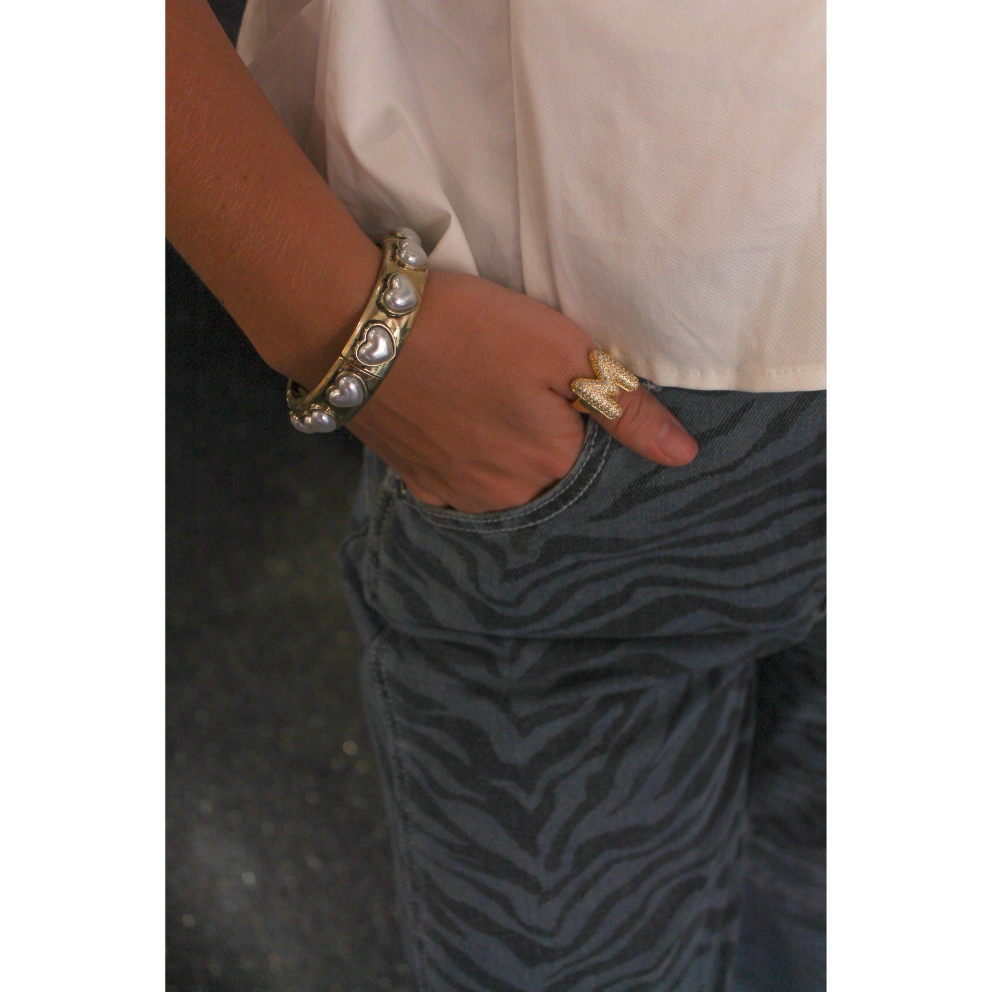 Initial Ring - GOLD