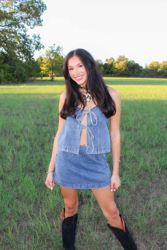 Double Denim Darling Set