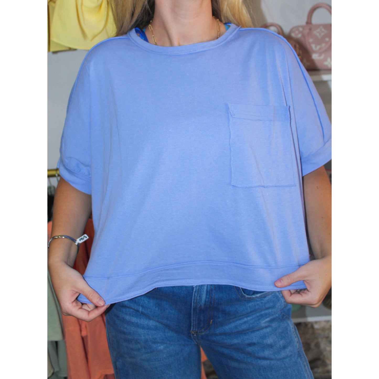 The Coastal Breeze Pocket Tee