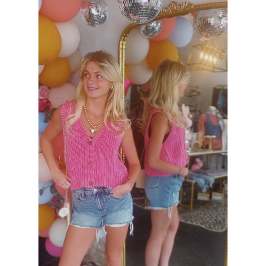 Hot Pink Vest