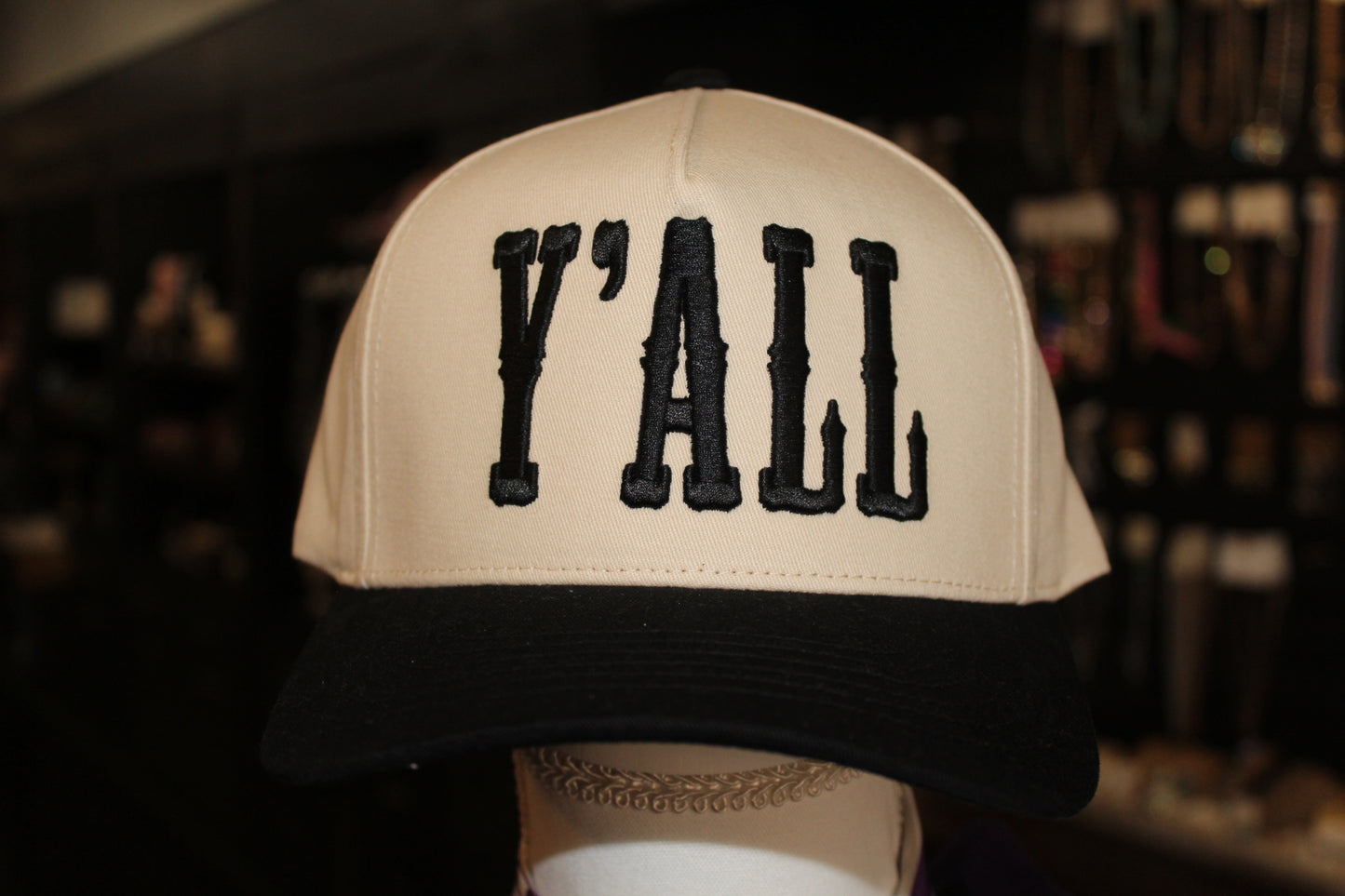 Y’all (Black) - Fabric Hat