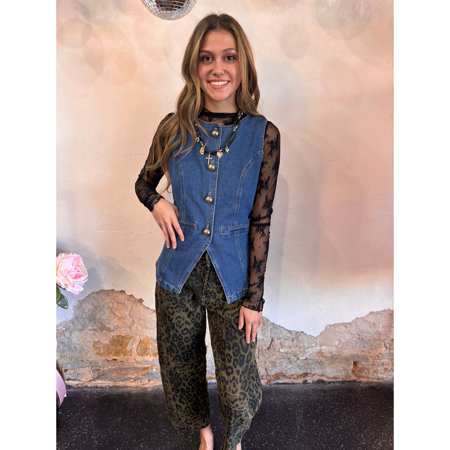 The Ophelia Denim Vest