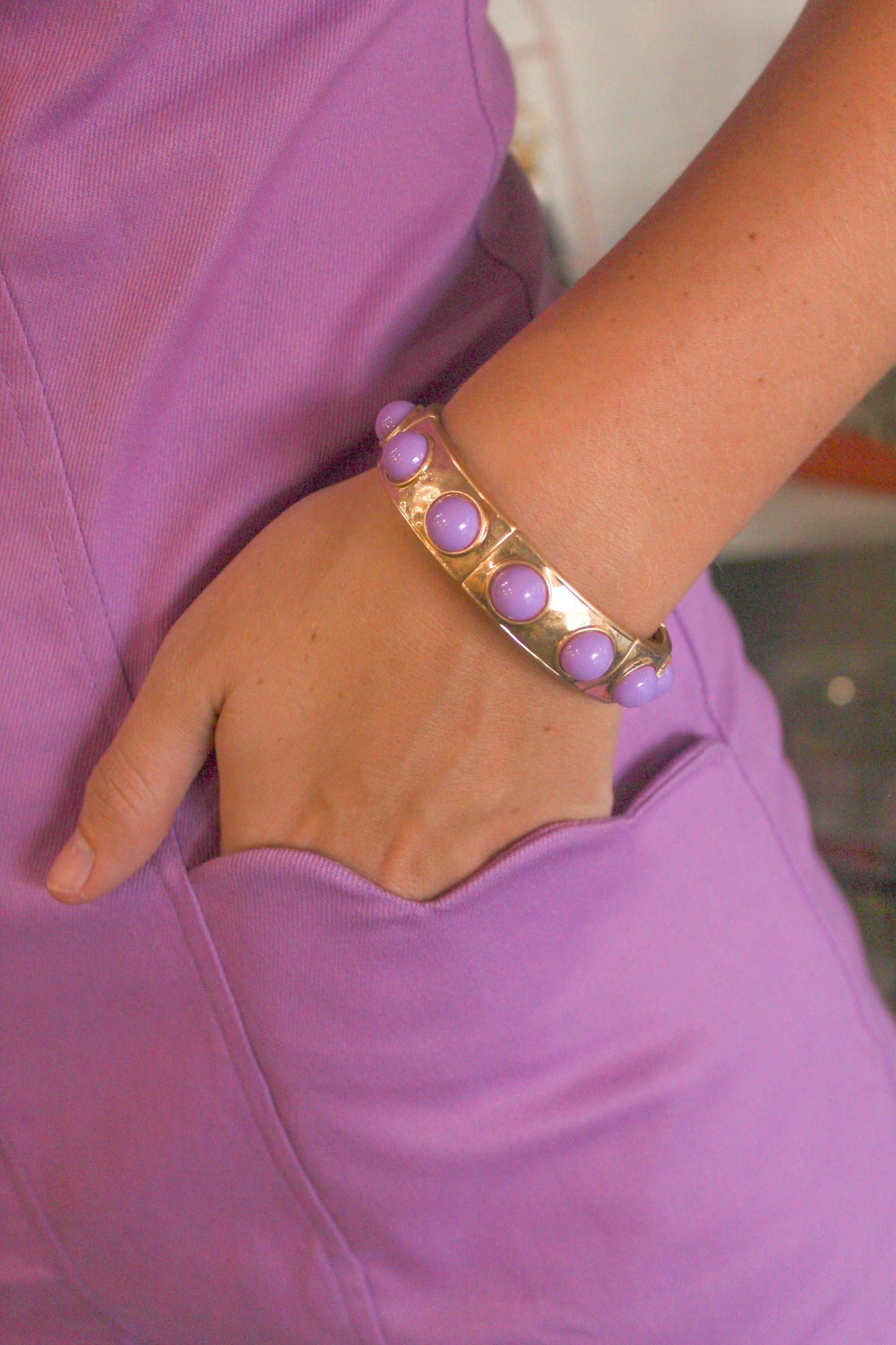 Lavender Skies Cuff
