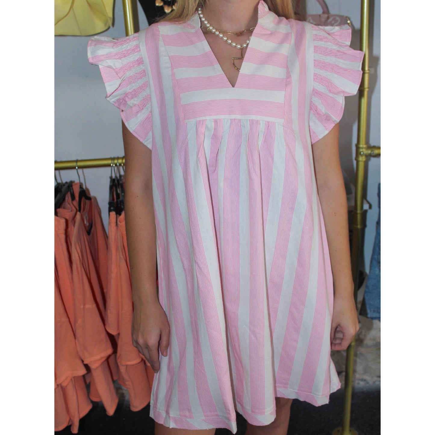 Pretty In Stripes Dress