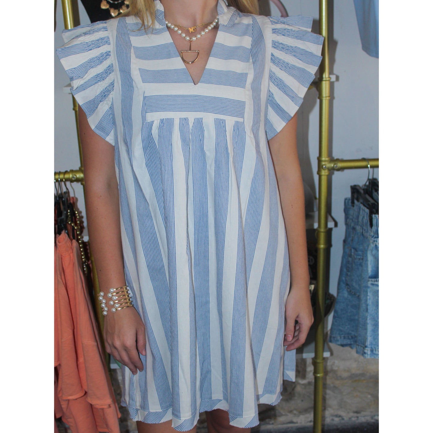The Blue Roan Dress