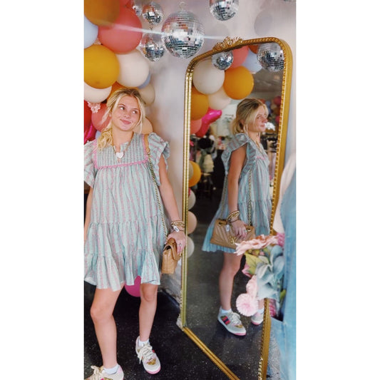 Mint & Pink mini Dress