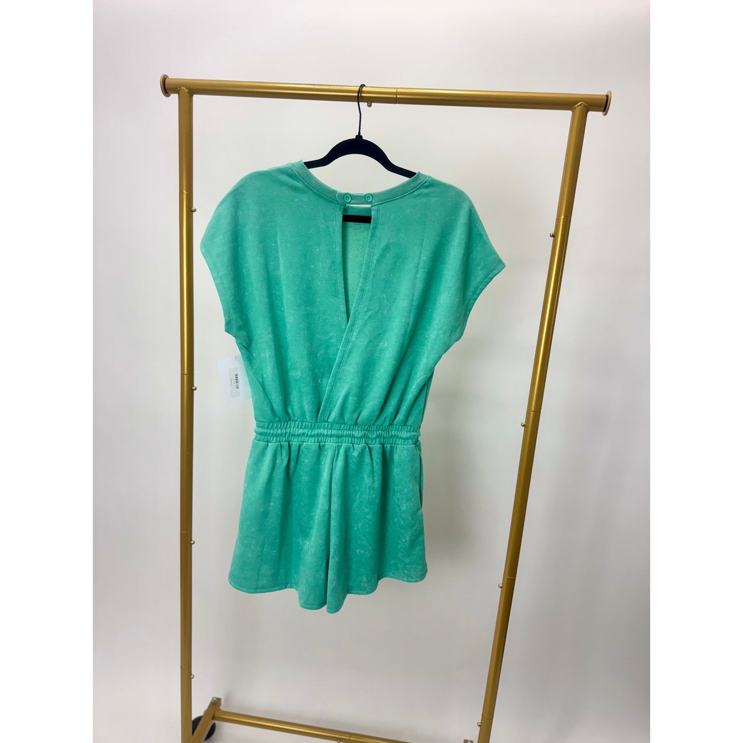Teal Romper