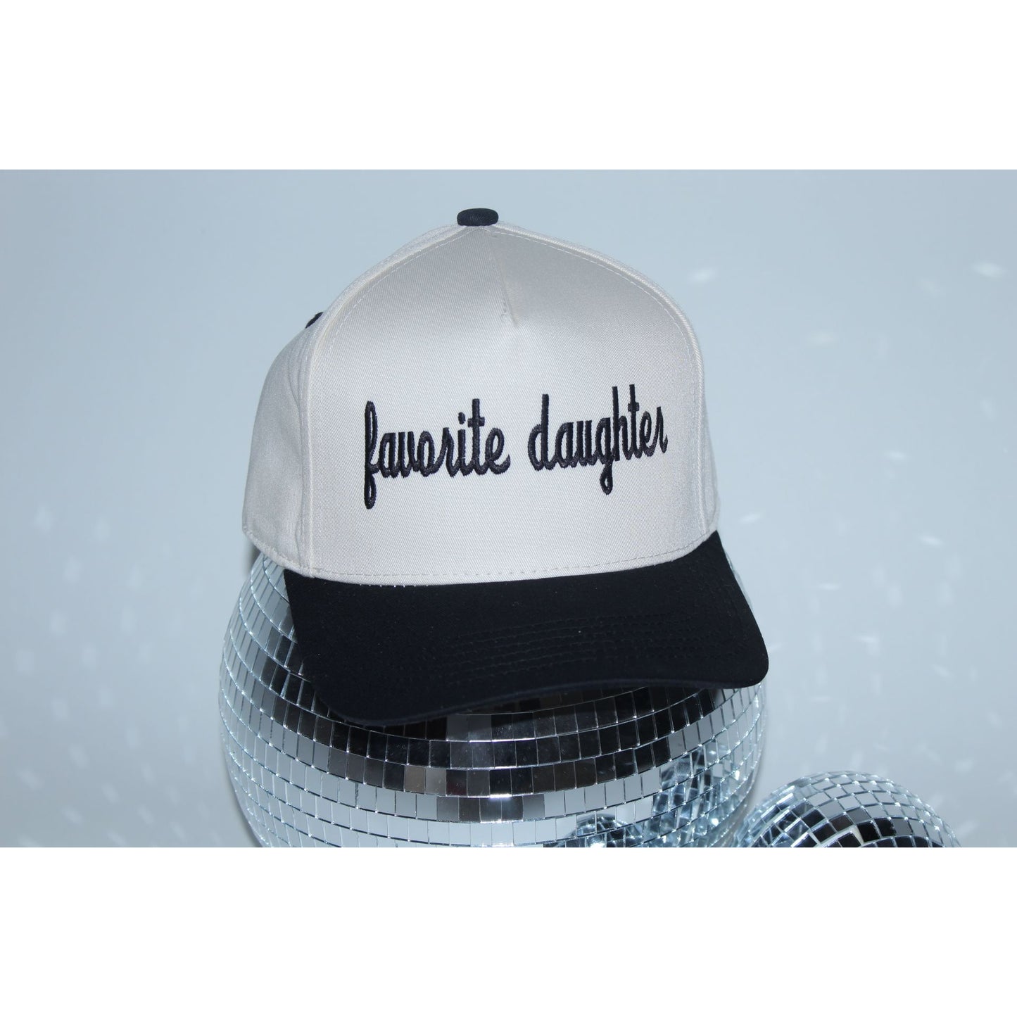Black Favorite Daughter Fabric Hat