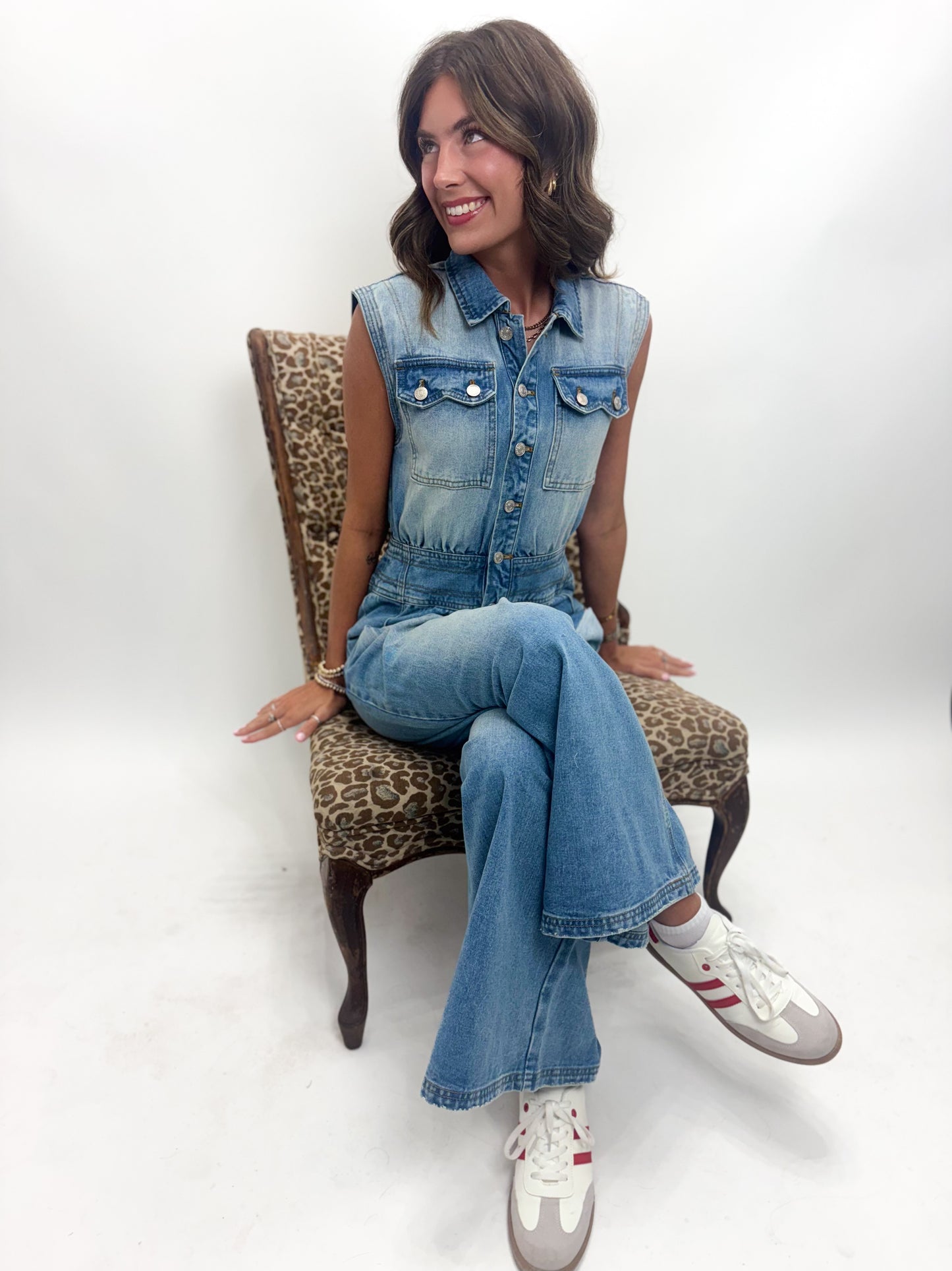 The Denim Prescott Jumpsuit