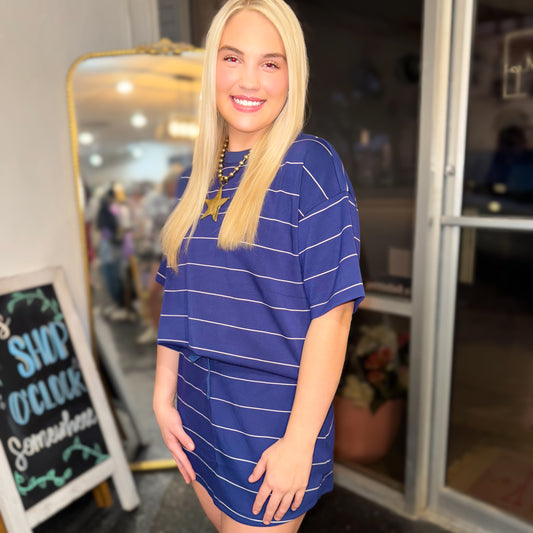 Navy Breeze Two-Piece