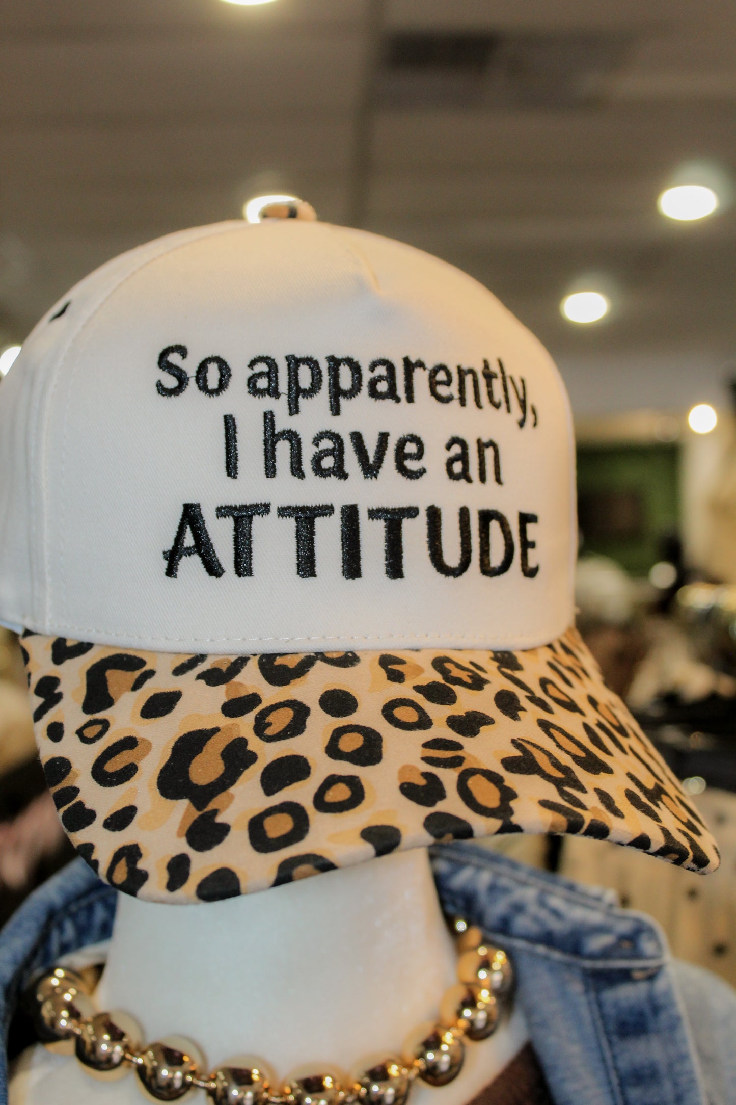 So Apparently, I Have An Attitude Fabric Hat