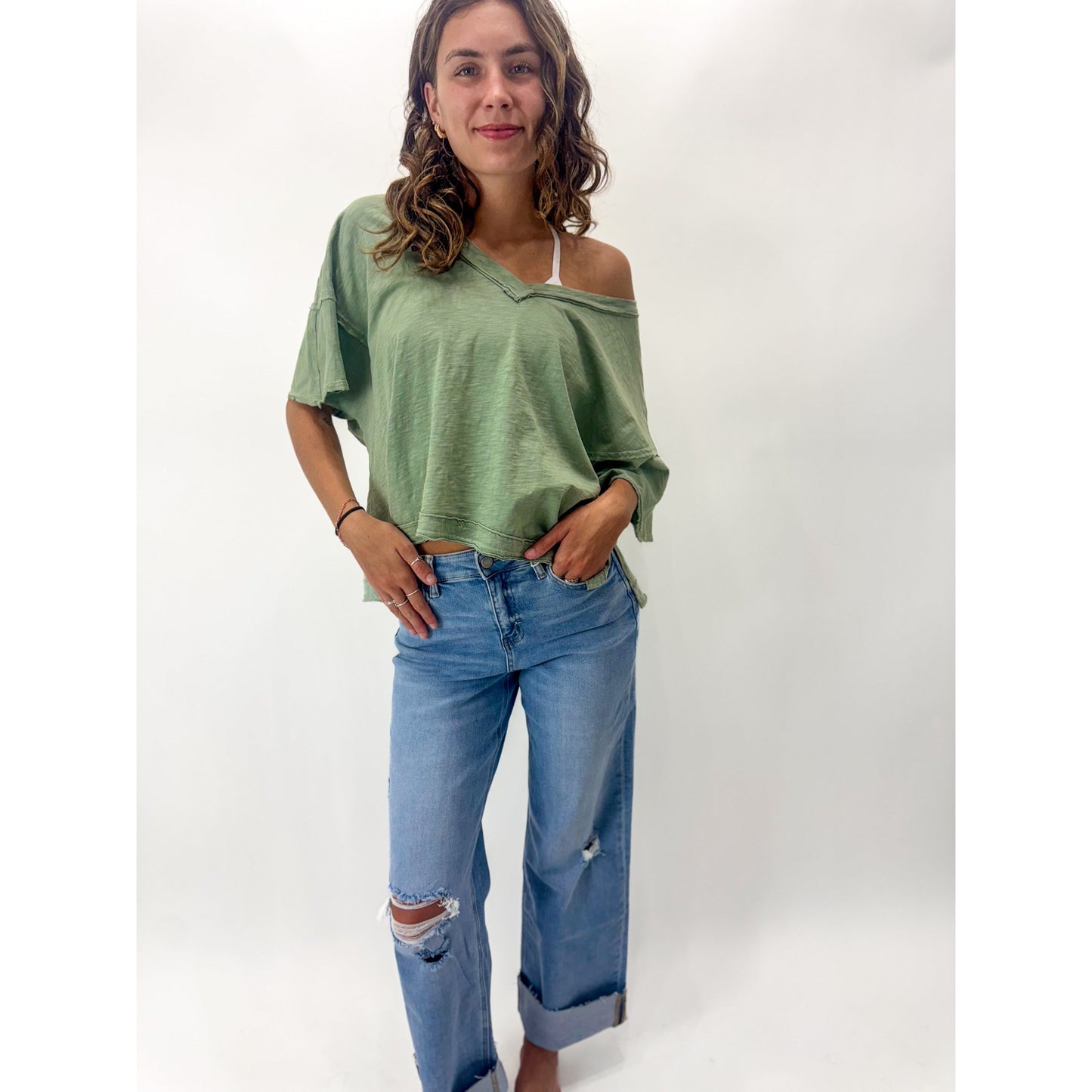 Olivia Wide Leg Jeans
