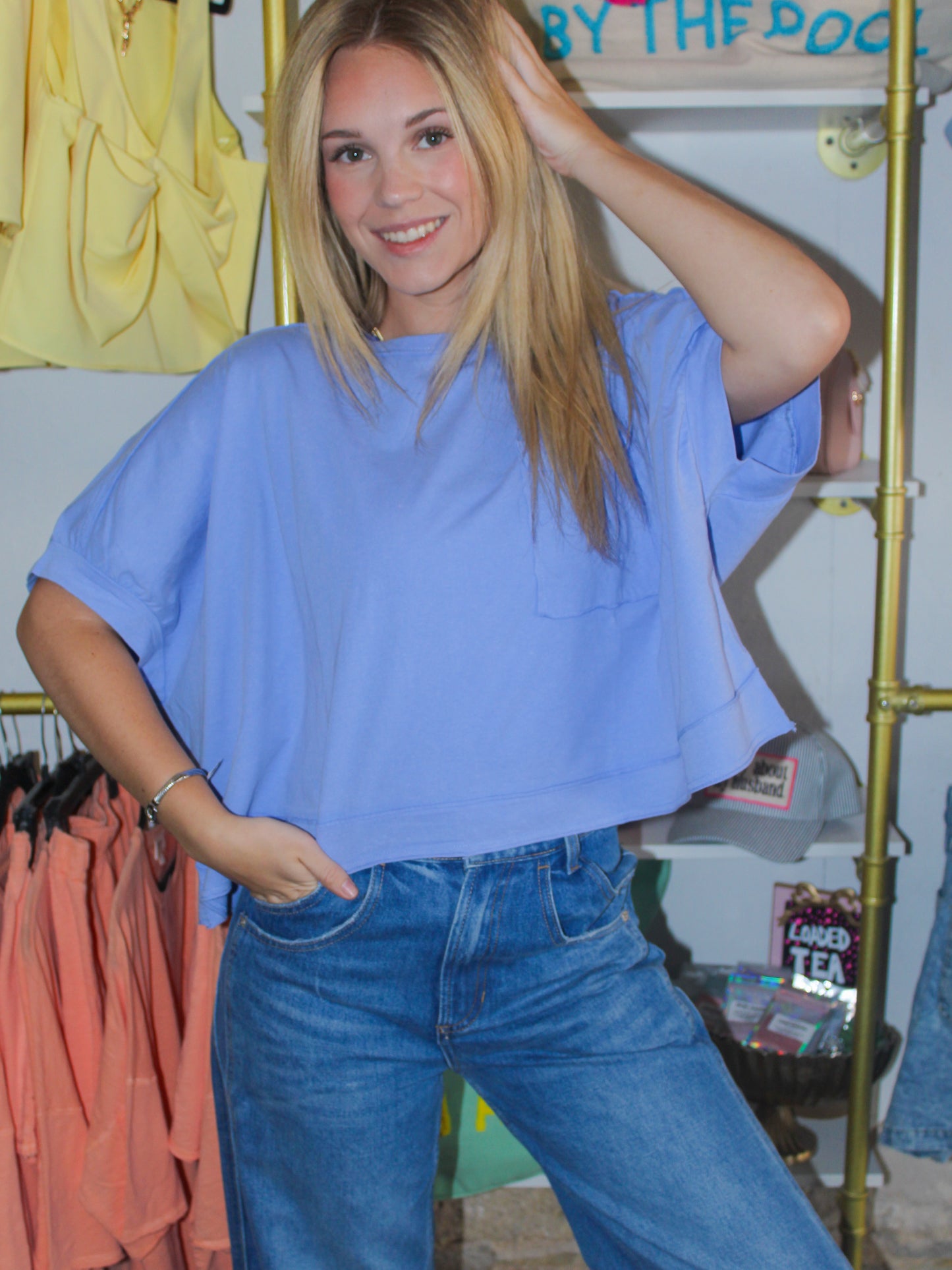 The Coastal Breeze Pocket Tee