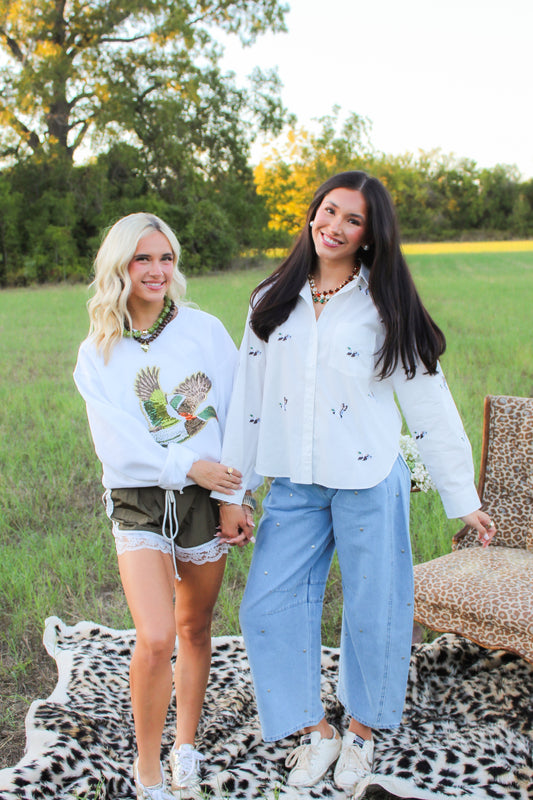 Studded & Stunned Denim