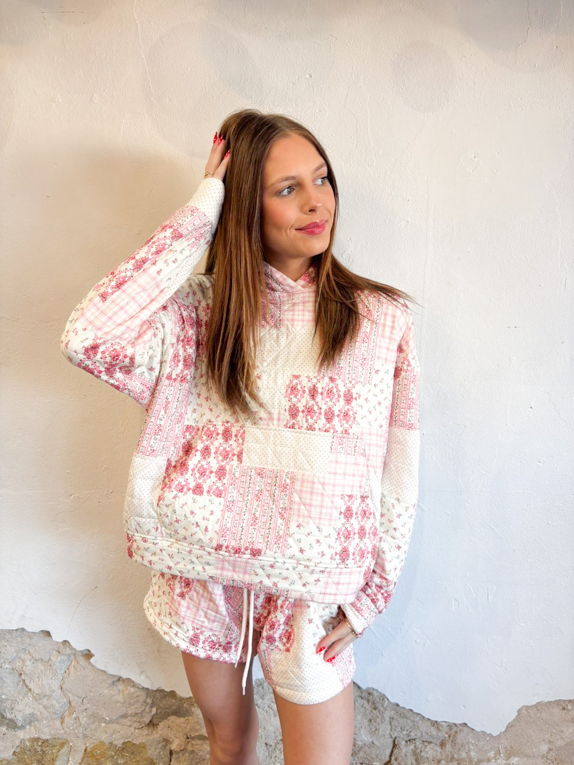 Pretty in Pink Patchwork Set