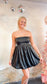 Pop the Noir Party Dress