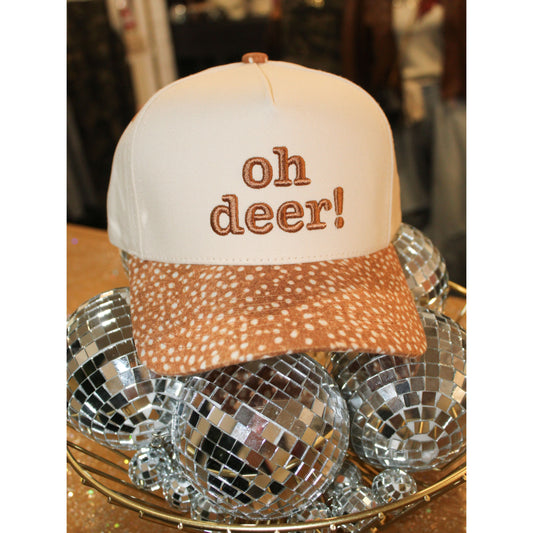 Oh Deer! Fabric Hat