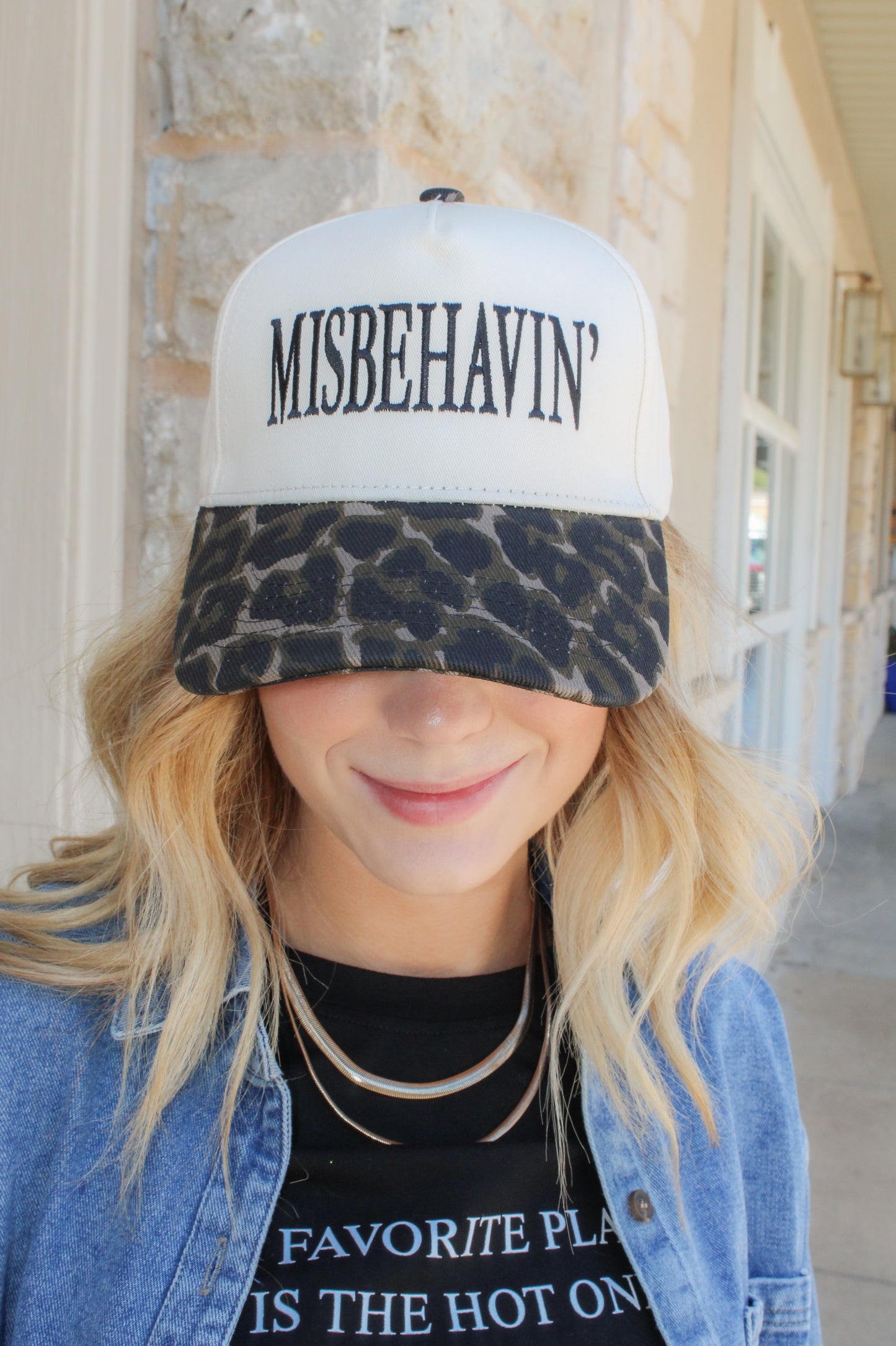 Misbehaving Fabric Hat