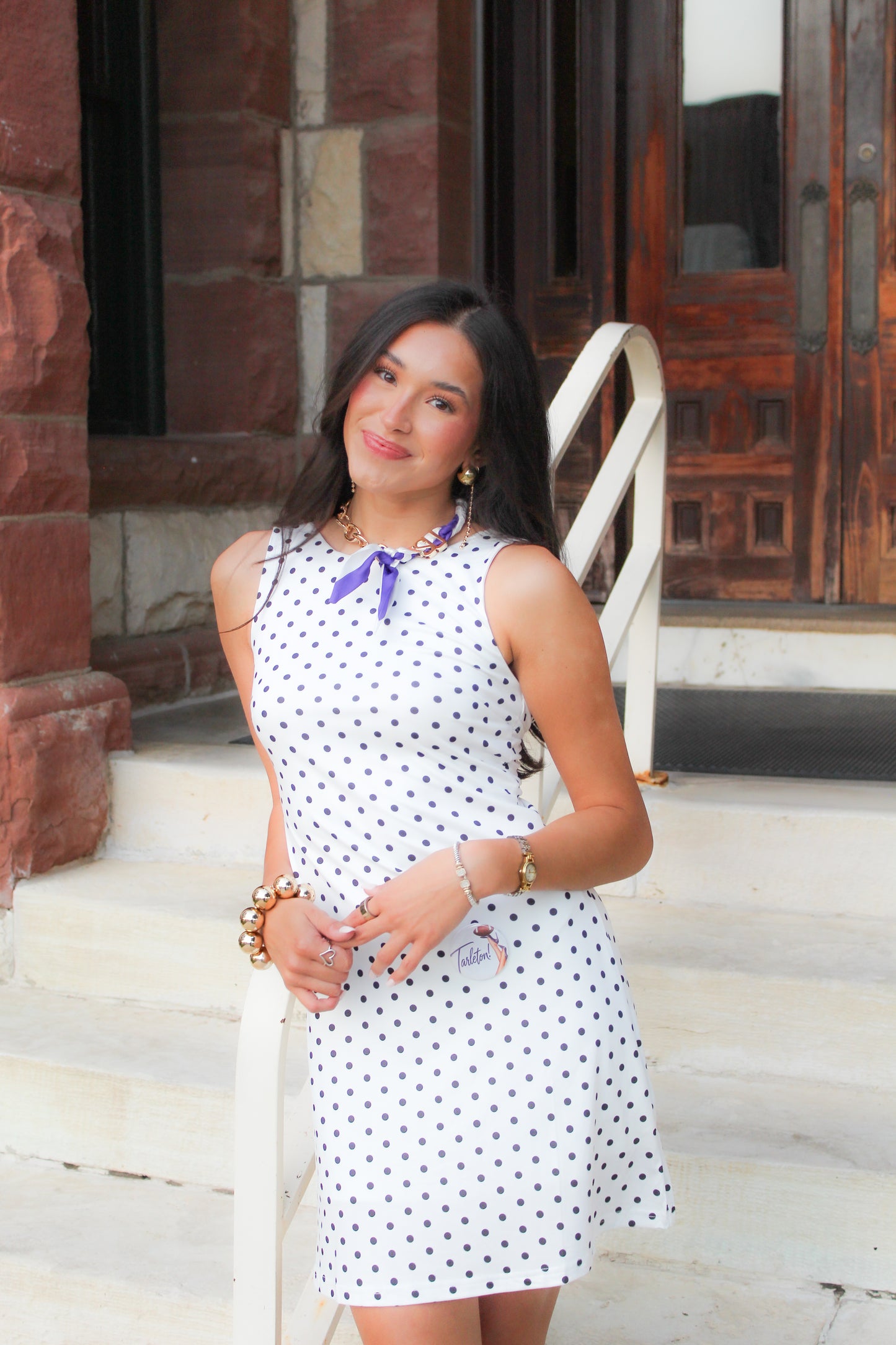 Kiss Me, Dotty Dress