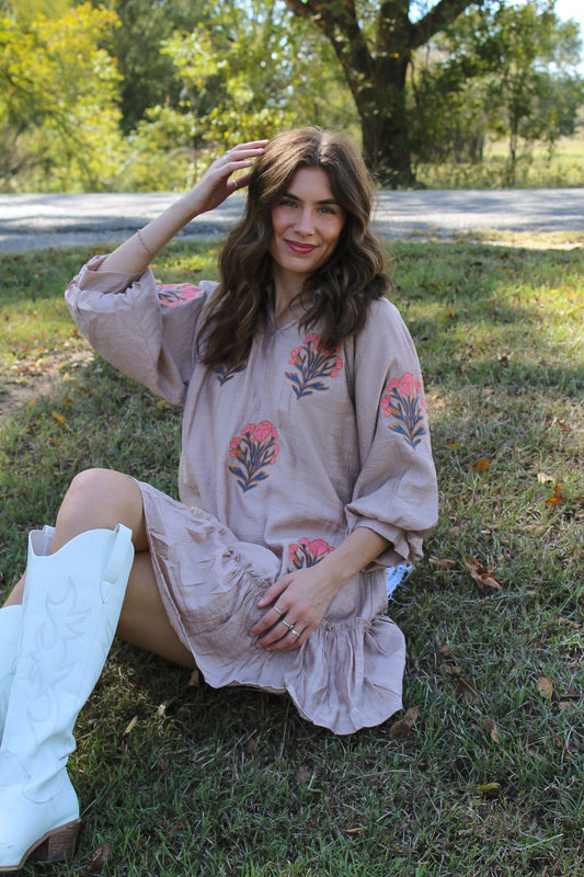 The Waverly Patch Dress