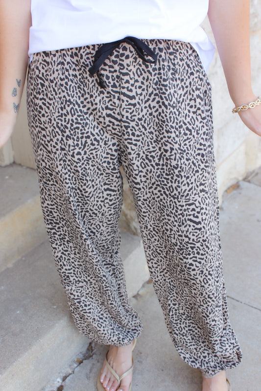 Leopard Lounge Joggers
