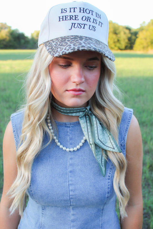 Hot in Here Fabric Hat