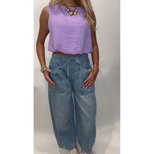 The Dolly Drawstring Jeans