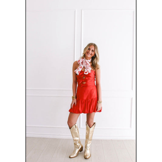 The Scarlett Bow Dress