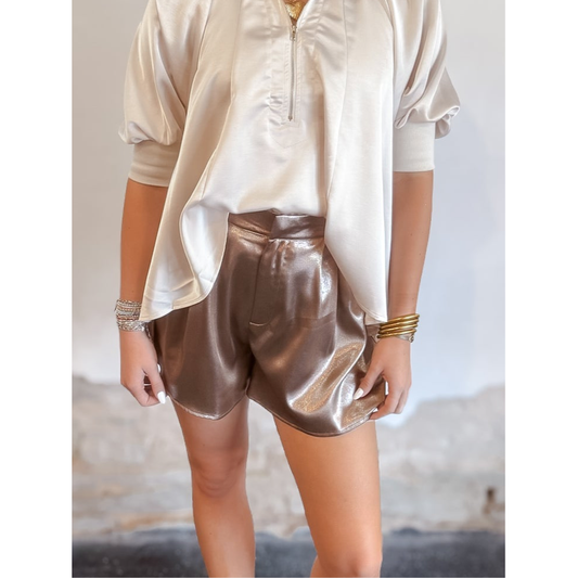 Luna Gold Shorts