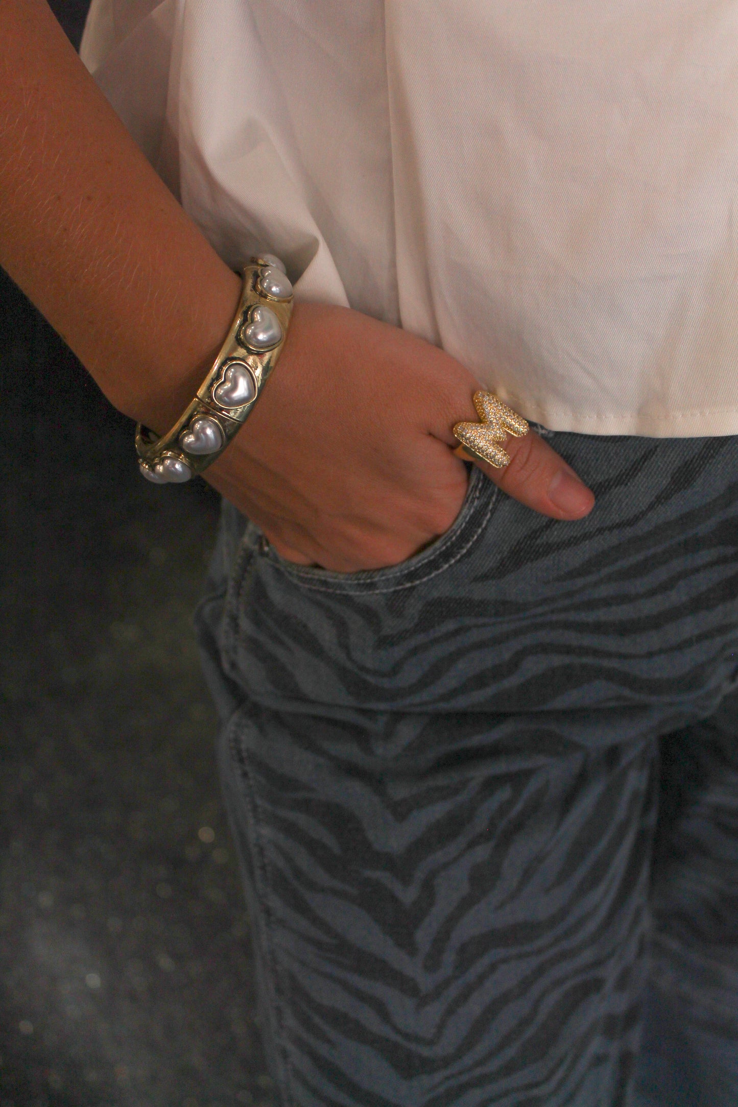 Initial Ring - GOLD