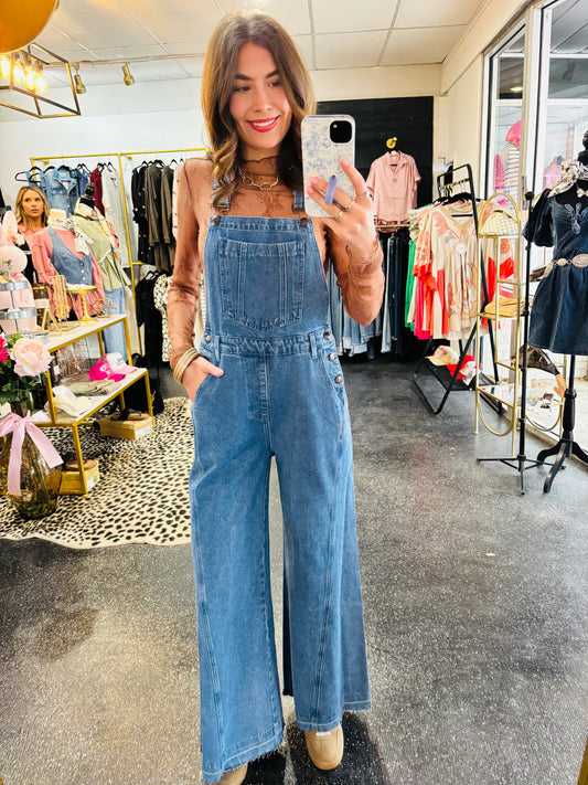 Blue Jean Overalls