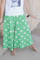 Polka dot pant- Green