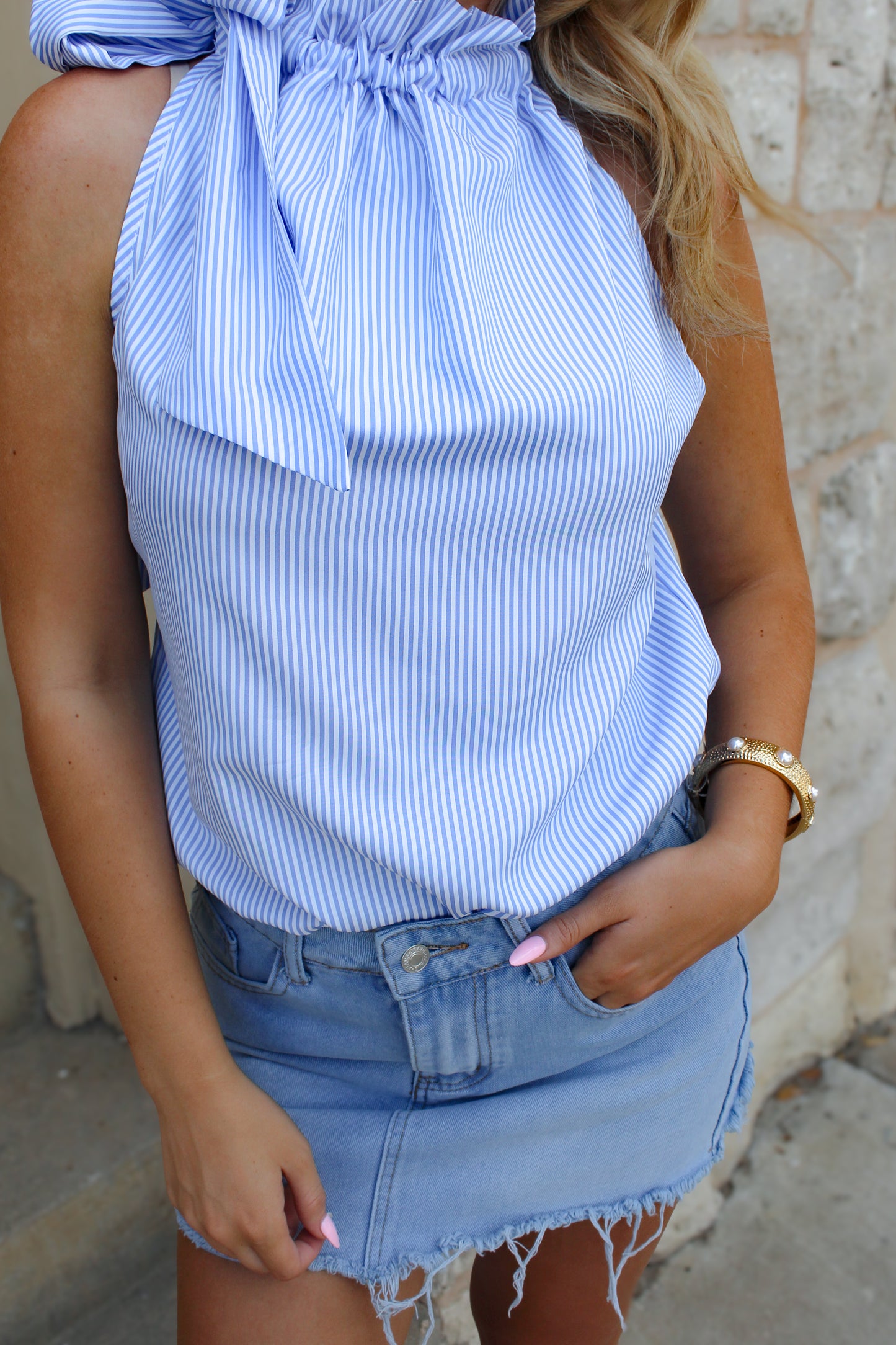 The Savannah Stripe Top