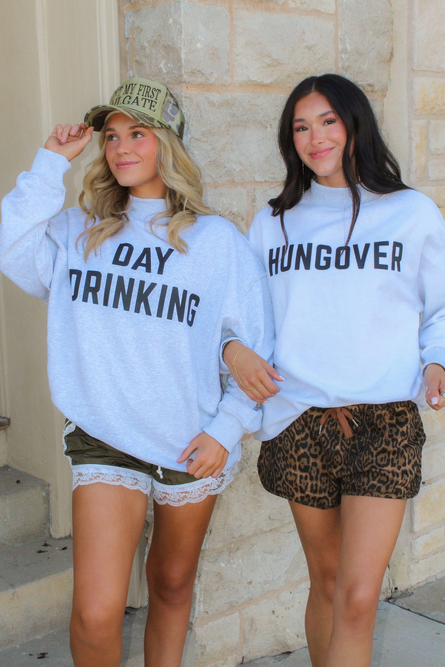 Day Drinking Reversible Mockneck