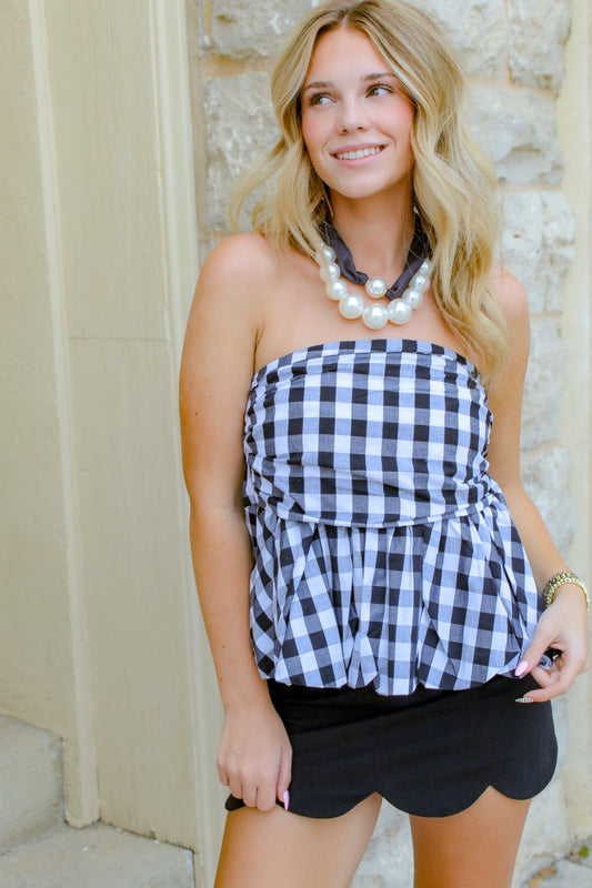 The Midnight Scallop Skirt