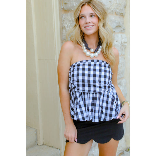 The Midnight Scallop Skirt