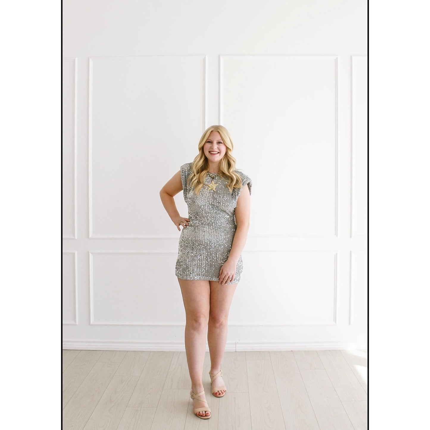 Champaign and Sparkles Party Dress