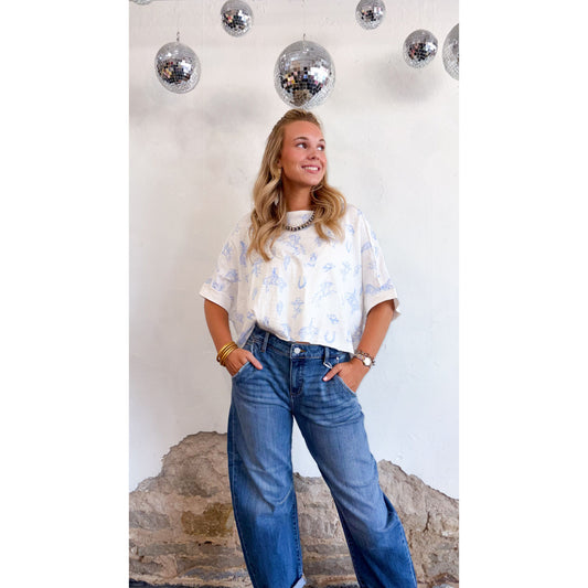 Wild West Darling Top