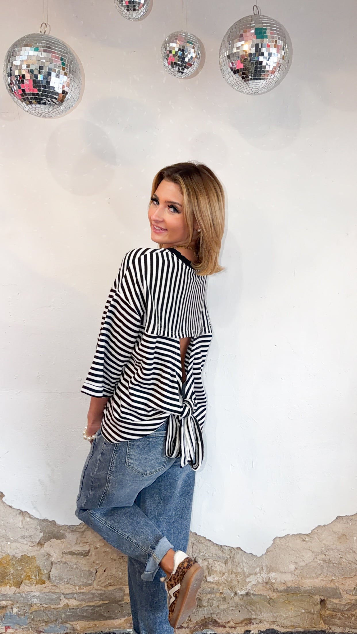 Bow Tied & Backless Tee