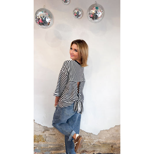 Bow Tied & Backless Tee
