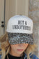 Hot & Unbothered Fabric Hat