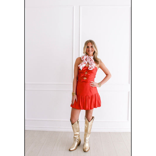 The Scarlett Bow Dress