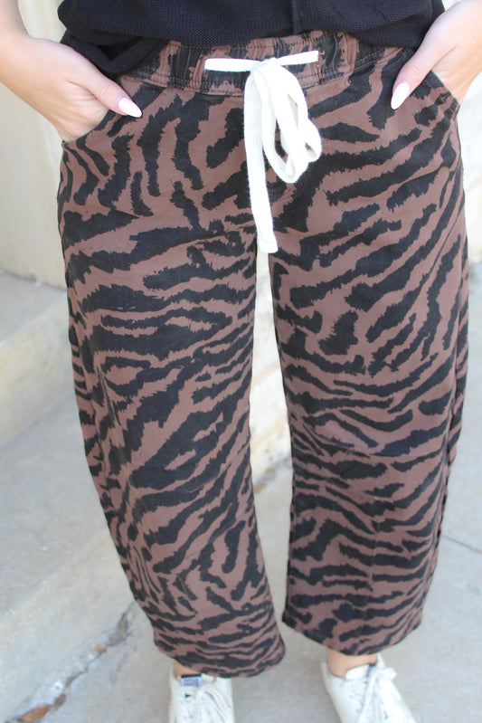 Wild Child Denim Joggers