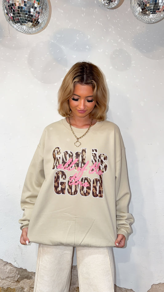 God is Good Crewneck