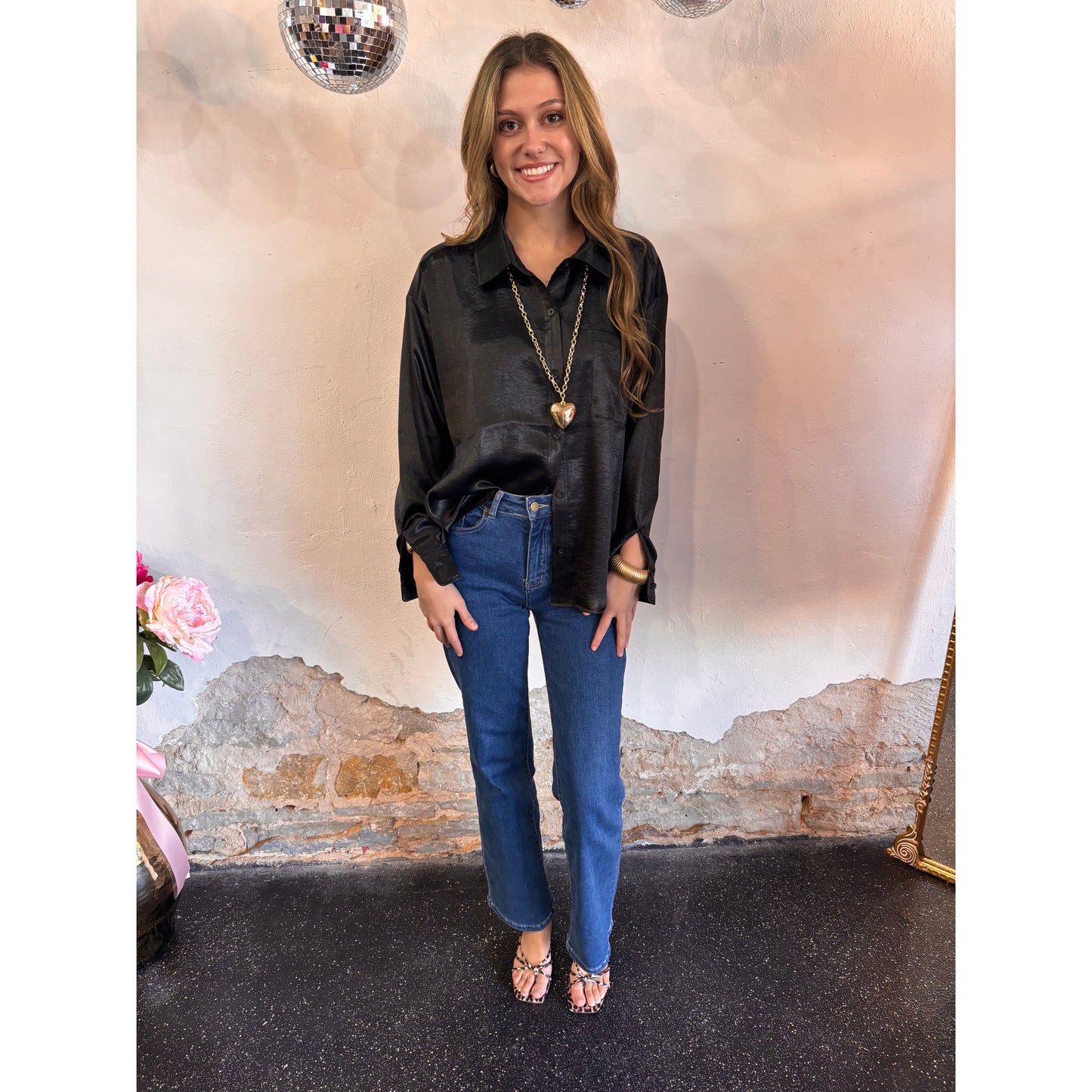 The City Silk Blouse